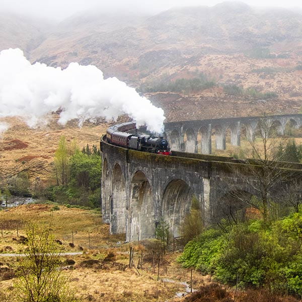 Have your own Hogwarts Experience with a Jacobite Steam Train