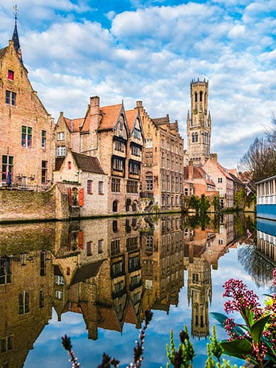 Bruges Canal in Belgium