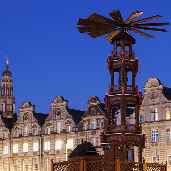 Christmas Grand Place in Arras