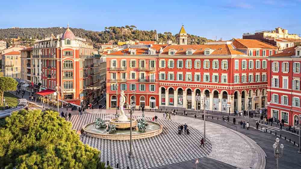 Place Massena Square in Nice