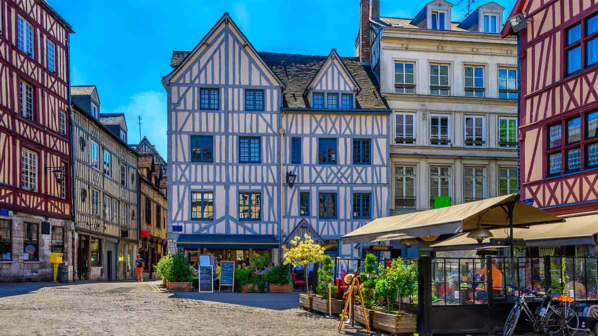 Rouen in Normandy, France