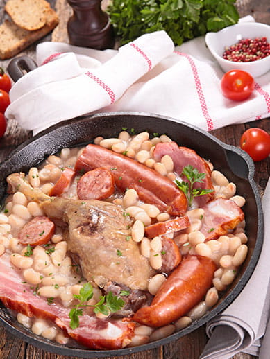 Traditional Toulouse Dish Cassoulet