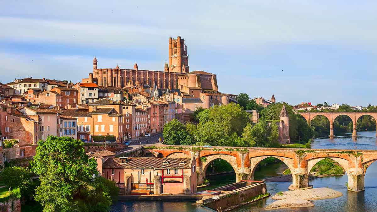 Cathedral in Toulouse, France