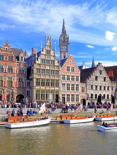 Attractions in Belgium - Boat tours