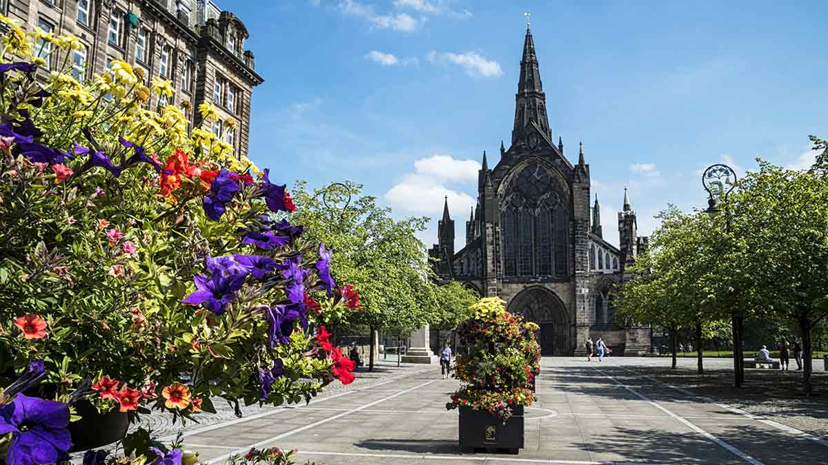La cathédrale de Glasgow en Écosse