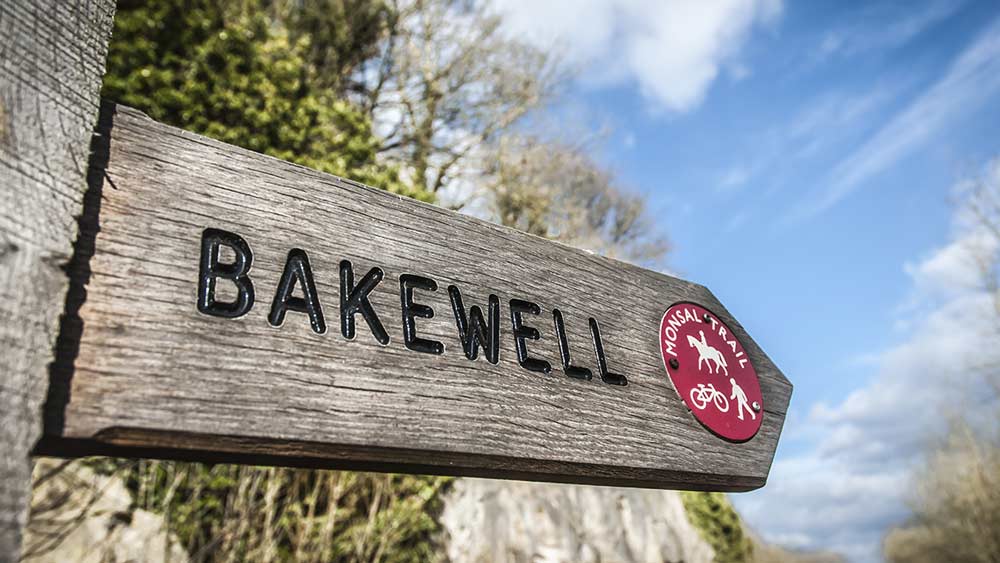 Bakewell in het Peak District