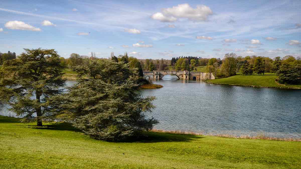 Le Blenheim Palace dans l'Oxfordshire en Angleterre