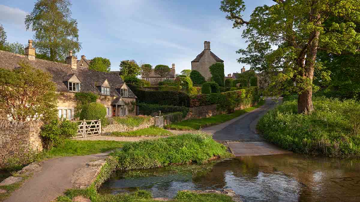 Cotswolds Dorp in Engeland