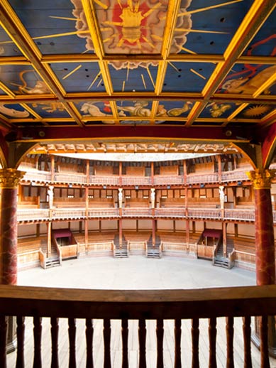 Globe Shakespeare Theatre in London