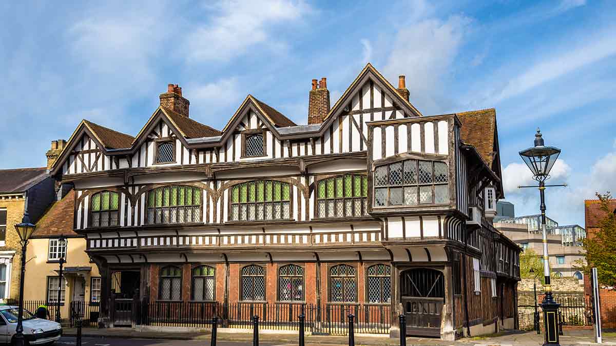 Tudor-huis in Southampton