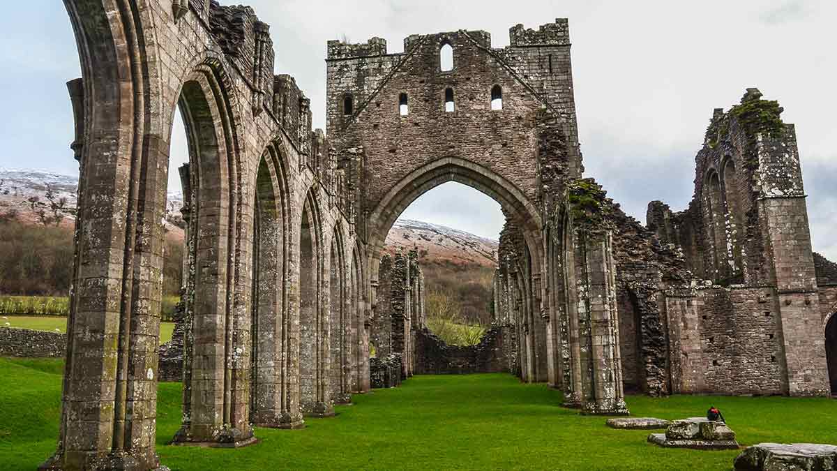 Castle Ruins in Wales