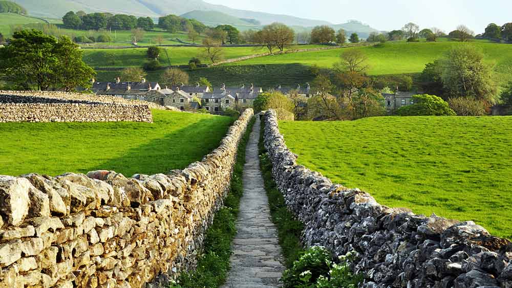 Yorkshire Dales in England