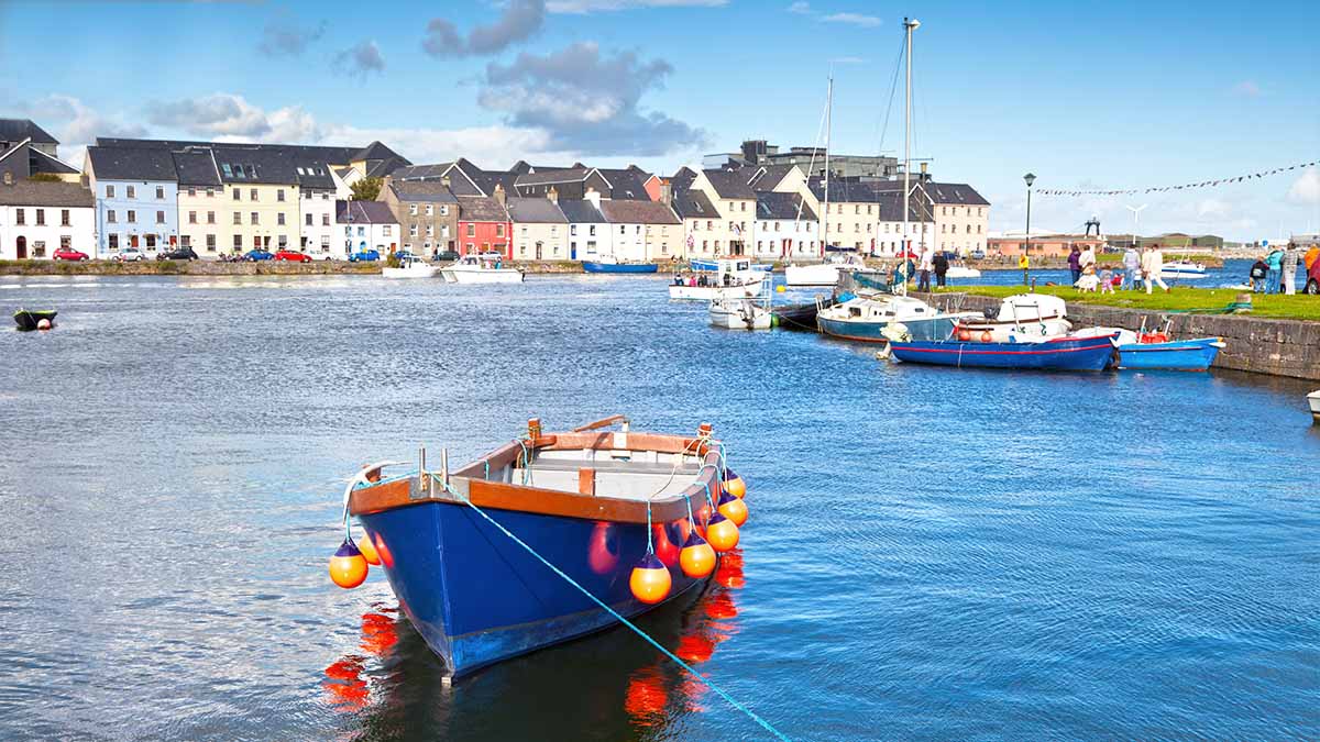 Bateaux de pêche à Galway
