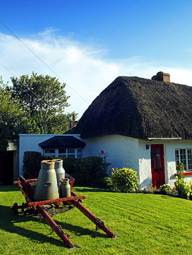 Iers huisje in het graafschap Limerick