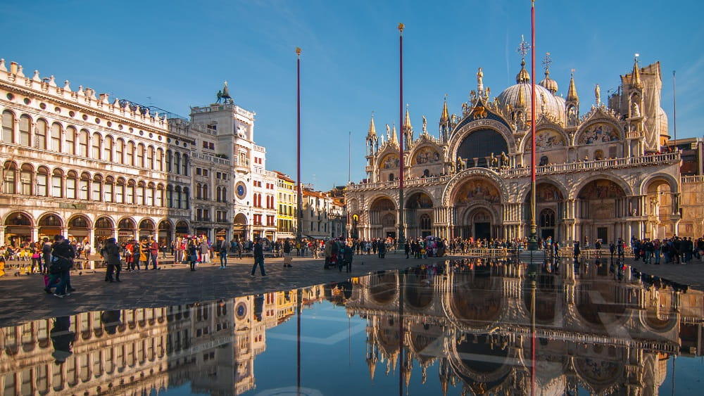 St Mark's Square in Venice, Italy