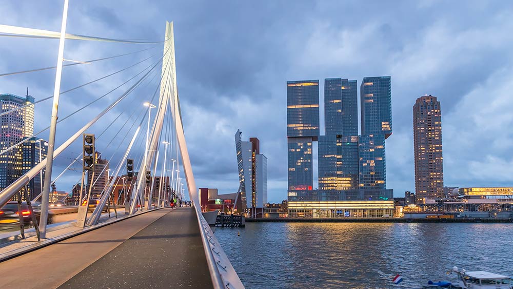 Rotterdam in the Netherlands