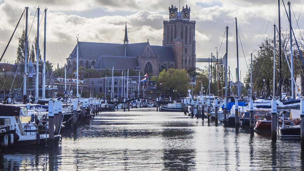 Grote Kerk in Dordrecht, Netherlands