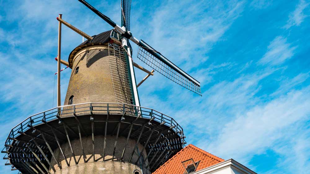 Kyck Over Den Windmill in Dordrecht, Netherlands