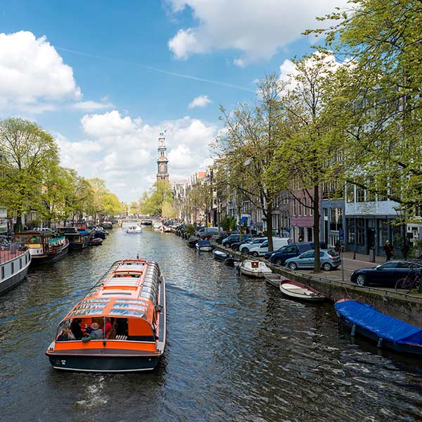 During your Amsterdam Mini Cruise take a wander down the Amsterdam Canal