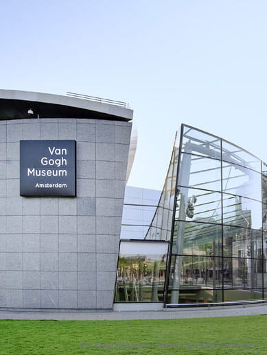 Van Gogh Museum with Amsterdam Mini Cruise at P&O Ferries.