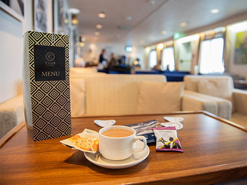Club Lounge Carinryan to Larne route P&O Ferries