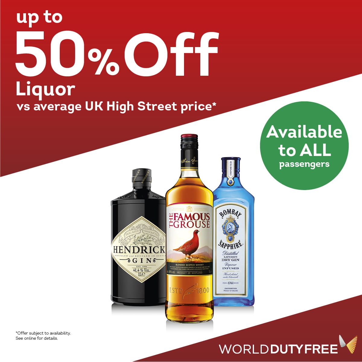 World Duty Free Save 50%