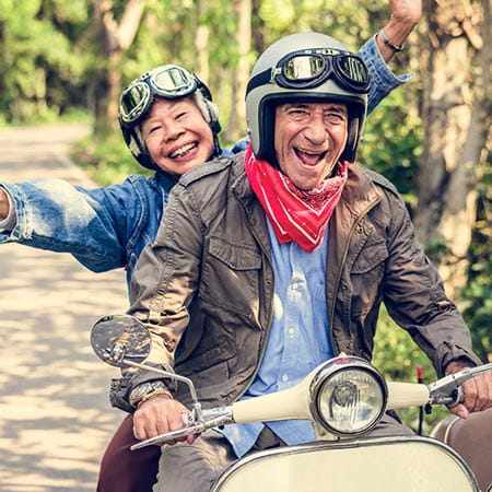 Travel by motorbike with P&O Ferries