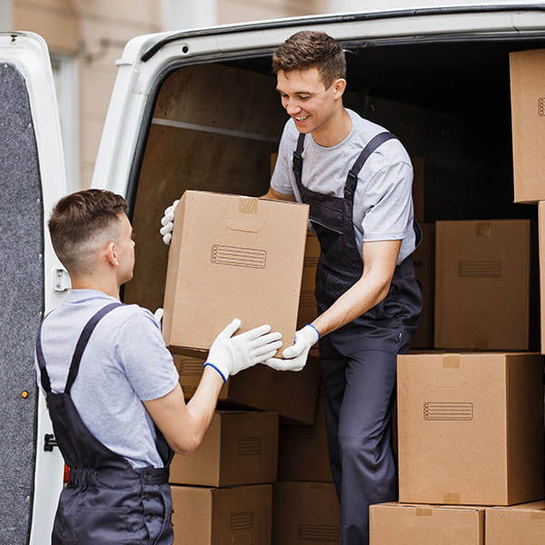 Travelling with a van commercial goods