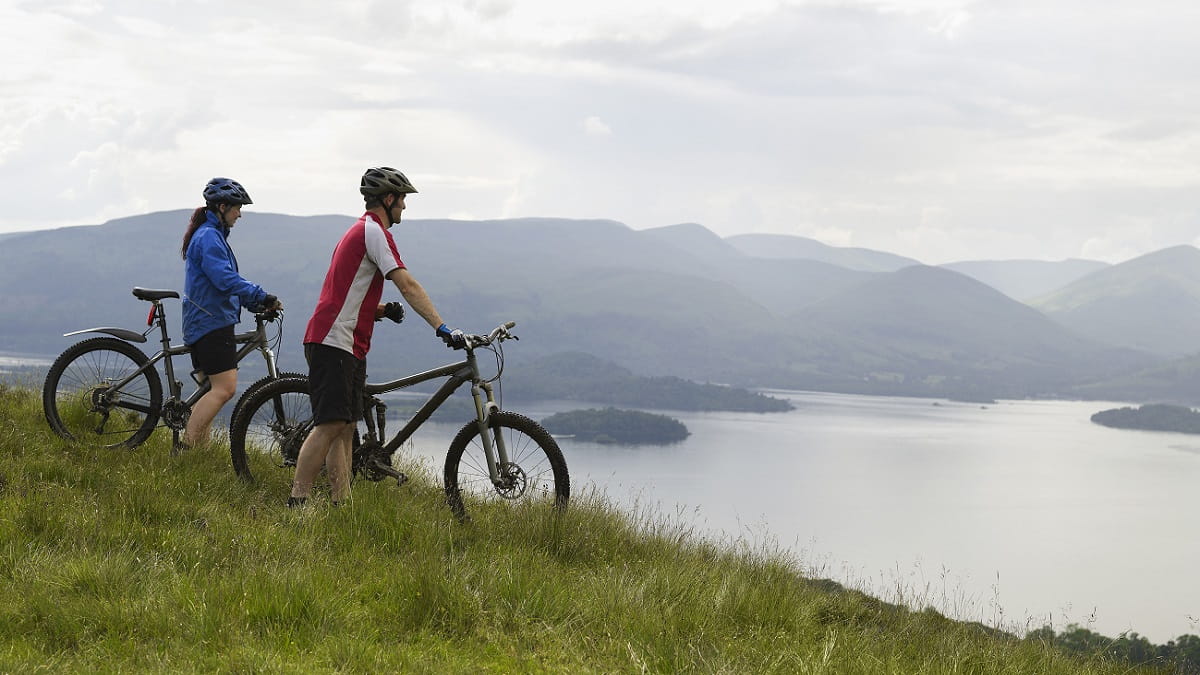 Taking a ferry to Scotland with a bike