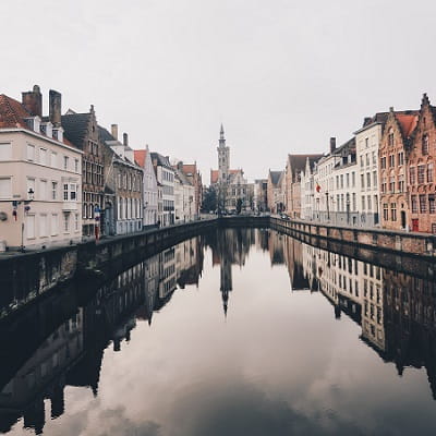 Visit Bruges in Belgium by ferry
