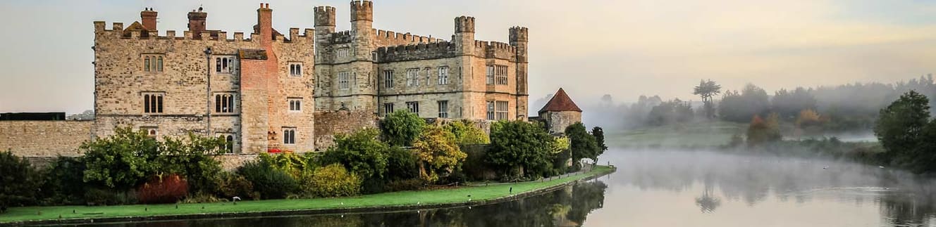 Schloss Leeds in Kent England